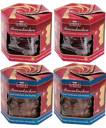Lambertz Baumkuchen dark and milk chocolate 4 x 300gr.