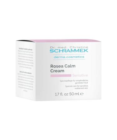 Schrammek Dr Rosea Calm Cream 1.7 fl oz | Best Face Moisturizer for Sensitive Skin | Reduces Redness & Calms Irritation | Vitamin C | Paraben-Free | Unscented Skin Care - Buy Online on GoSupps.com