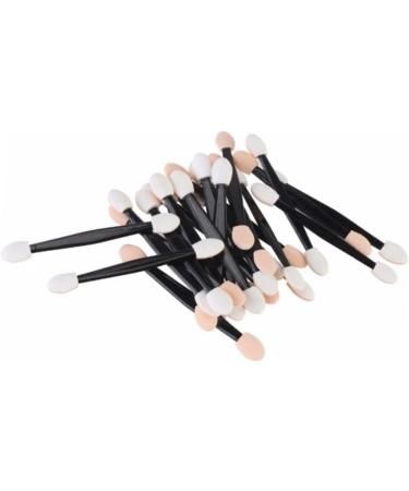 Beavorty 300 Pcs eye makeup Dual Sided Eyeshadow Brush Cosmetic eye shadow stick major Size 2x3pcs Blackx3pcs - Buy Online on GoSupps.com