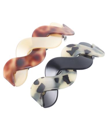 FRCOLOR Styling Hair Clips hairpin jewels for women headwear for women bow clips barrettes claw clips for thick ponytail clips for clips for thick aesthetic Ponytail Clip