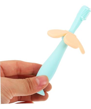 Buy Gatuida Silicone Baby Training Toothbrush - Safe & Soft Infant Tooth Care - Blue (1 Pack) - Buy Online on GoSupps.com