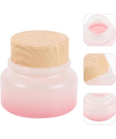 POPETPOP Small Cream Jar Sample Containers Lotion Jar Containers with Lids Small Jar Makeup Container Body Scrub Containers Sample Jars Buttercream Creami Travel Cosmetic Plastic Glass 6.3x6.3cm As Shown - Buy Online on GoSupps.com