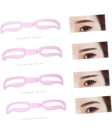 OHPHCALL 5 ladies suits Eyebrow Shaping Stencils Makeup Accessories suite modeling Miss eyebrow pencil - Buy Online on GoSupps.com