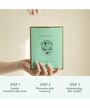 Paris MASQUE de Aurora Advanced Facial Mask Sheets - Rejuvenate & Glow Skin 100% Pure Cotton Acne & Blemish Care 10 Sheets - Buy Online on GoSupps.com