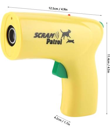 Nicoone Handheld Dog Repellent Trainer Ultrasonic Dog Deterrent with Flashlight Ultrasonic Stop Dog Barking Device Training Tool/Stop Barking - Buy Online on GoSupps.com