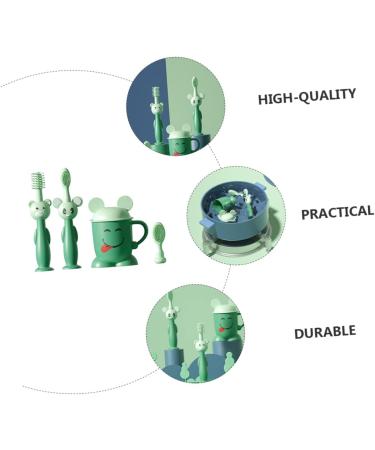 Buy Minkissy 2 Sets Newborn Toothbrush - Silicone Oral Care Training Brush for Baby Teeth Cleaning - Buy Online on GoSupps.com