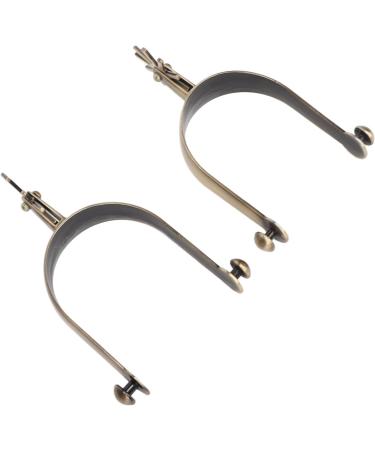 QANYEGN Adult Cowboy Spurs Vintage Metal Spurs with Gear Zinc Alloy Men Spurs Horse for Men - Buy Online on GoSupps.com