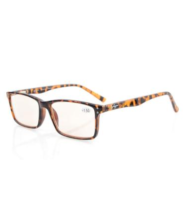 Eyekepper Computer Stylish Readers Quality Spring Hinges Computer Reading Glasses Tortoiseshell +2.75 Tortoiseshell-cg 2.75 x