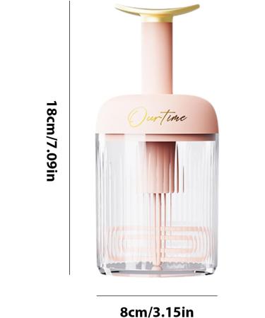 galeyyu Foam Maker | Transparent Automatic Rebound Skincare Foam Maker Detachable Facial Cleansing Tools for Travel Household Fine Foam Deep Cleansing Pink - Buy Online on GoSupps.com