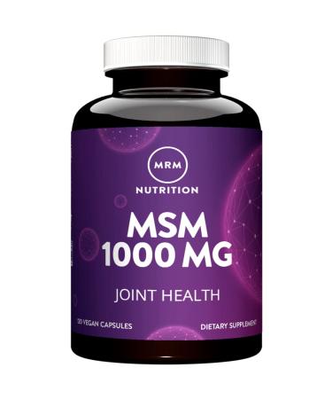 MRM Nutrition MSM 1000 mg 120 Vegan Capsules