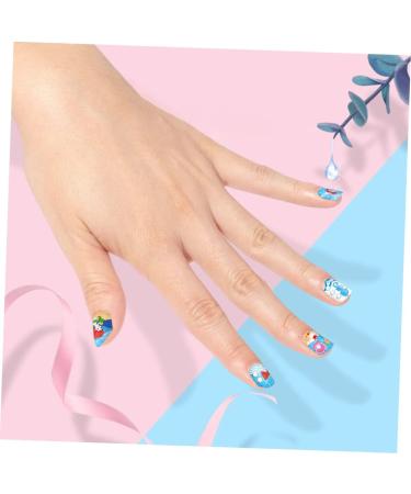 FRCOLOR 4 Sets Children's Nail Art Toys Nails Kit Kids Toys for Girls Nail Decor Kids Fake Nails Nail Kit for Kids Makeup Toy Childrens Toys Nail Art Kit Make up Toddler Paper Decorate - Buy Online on GoSupps.com