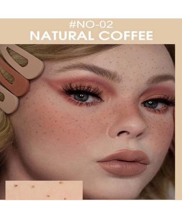 Natural Lifelike Fake Freckles Makeup Pen - Long-Lasting & Waterproof - Sun-Kissed Skin - Dark Brown, Light Brown, Coffee, Chestnut - Buy Online on GoSupps.com
