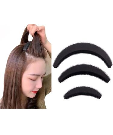 3Pcs Back Bump it up Volume Hair Insert Tool Hair Base Styling Accessories Back Do Beehive Hair Styler Hair Increasing Tools for Women Girls (Large+Medium+Small)
