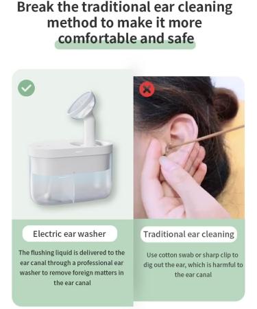 Smala Electric Earwax Removal Kit - USB Rechargeable Ear Irrigation Device - Buy Online on GoSupps.com