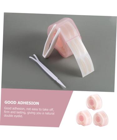 minkissy 3rolls Double Eyelid Sticker Big Eye Tools Self- Adhesive Eye Tapes Double Eyelid Tapes Natural Eyelid Tape Invisible Eyelid Lift Strips Pink Tape Protective Film Lace Woman Simple - Buy Online on GoSupps.com