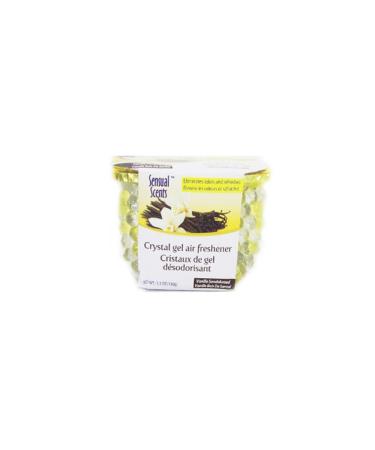Sensual Scents Crystal Gel Air Freshener- Vanilla Sandalwood (150g) 309963