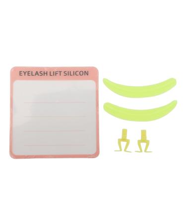 Lash Extension Separator Tool Silicone Base and Frog Legs Reusable Washable Efficient for Lash Extensions (Yellow)