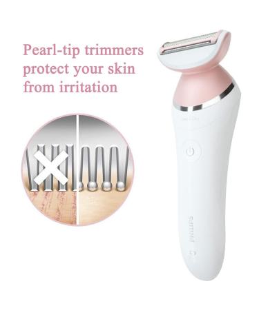 Replacement Head for Philips SatinShave BRL140 BRL130 - Pink | Wet & Dry Ladyshave Foil and Blade Cutter - Philips Trimmer Razor - Buy Online on GoSupps.com