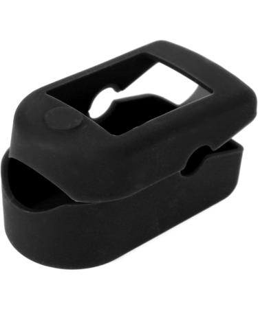 Compact Silicone Fingertip Oximeter Housing - Effective Protection for Travel Business & Family (Black) - Buy Online on GoSupps.com