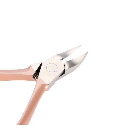 Rose Gold Metal Nail Clippers & Scissors - Nail Art Decorations for Home & Salon | International Shipping - Buy Online on GoSupps.com