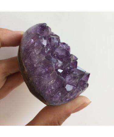 Natural Crystal Rough Mini raw Natural Dark Purple Amethyst Quartz Crystal Gemstone Crystal Cluster Specimen Home Decor Brazil - Buy Online on GoSupps.com