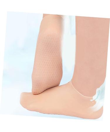 IWOWHERO 3 Pairs moisturizing Socks feet Lotion moisturizing Lotion Hydrating Socks Cracked Heel Socks Barefoot Scientist Foot Care Non Socks Aloe Socks for Women moisturizing Gel Socks Spa - Buy Online on GoSupps.com