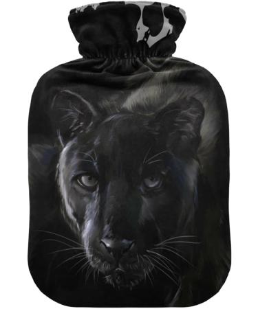 Buy Naanle Leopard Panther Watercolor Painting Heat Bottle - 2L Transparent Hot Water Bottle for Pain Relief & Therapy - Ideal for Hand & Foot Use - Buy Online on GoSupps.com