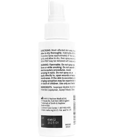 Smith & Nephew 420200 Skin-Prep Spray 4 oz. Pump - Non-Aerosol Formula - Buy Online on GoSupps.com