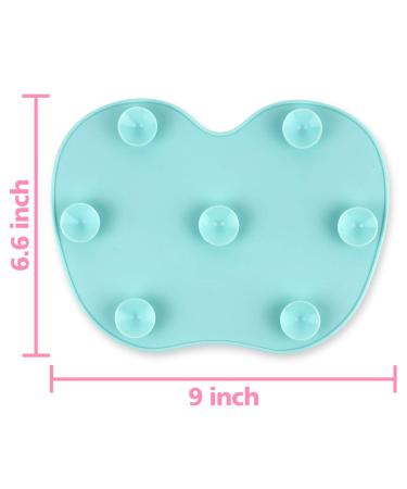 Ranphykx Silicone Makeup Brush Cleaning Mat - Large 9x6.6 Inch Scrubber with Suction Cup - Buy Online on GoSupps.com