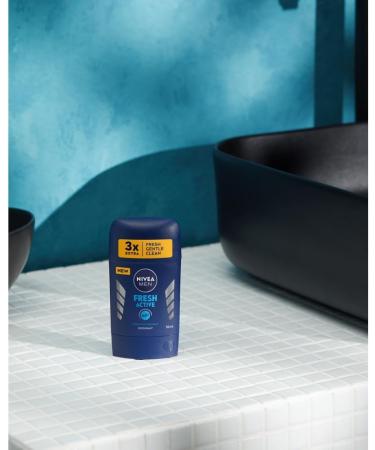 NIVEA MEN Fresh Active D odorant Stick 50 ml - Buy Online on GoSupps.com