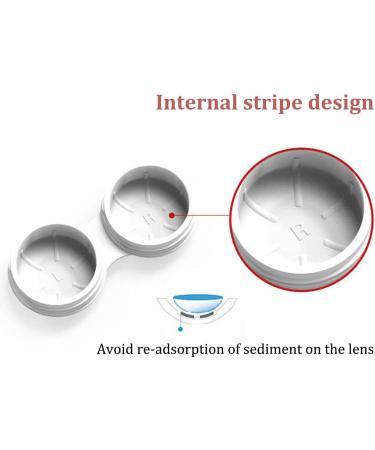 Vastsoon Contact Lens Cleaner Accessories - Portable 3 Pack for Easy Lens Replacement - Buy Online on GoSupps.com