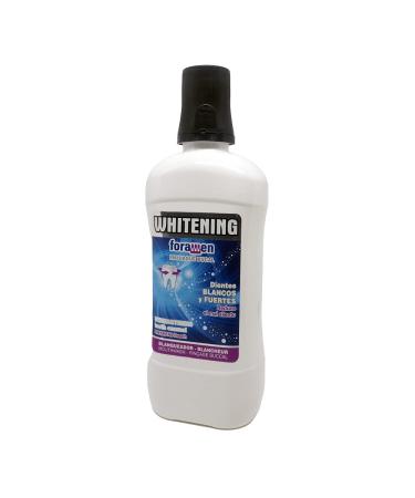 ORADENT FORAMEN WHITINING Mouthwash for Teeth Whitening 500ml Perfect for Strengthening Teeth Optimal Care and Extra Teeth Whitening Action