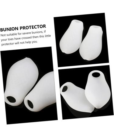 Little Toe Straightener & Protector Set for Hammer Toe - 3 Pairs | Bunionette Cushion Sleeve Included - Sebs P04 White - Buy Online on GoSupps.com