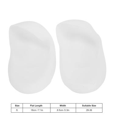 Buy Silicone Socks - Anti-Cracking Foot Protection & Moisturizing Gel Care - Soft Breathable & Comfortable (White Small) - Buy Online on GoSupps.com