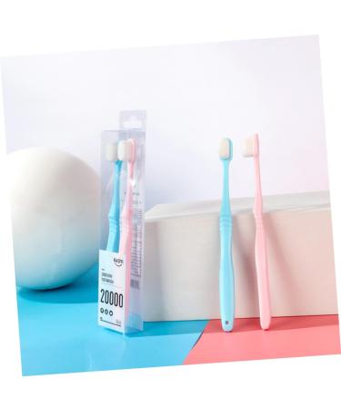 Buy Hapinary 2-Pack Charcoal Toothbrushes for Superior Oral Hygiene | Portable & Eco-Friendly Nylon Brushes for Adults - Buy Online on GoSupps.com