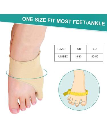 Bunion Corrector and Toe Straightener - Large Bunion Pads for Pinky Toe Relief and Toe Separation - Soft Silicone Gel Splint for Tailor's Bunion - 1 Pair - Buy Online on GoSupps.com