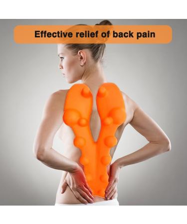 Trapezius Stretcher & Trigger Point Massager | Neck & Shoulder Relaxation | Relieve Jaw Pain & Lumbar Support - Buy Online on GoSupps.com