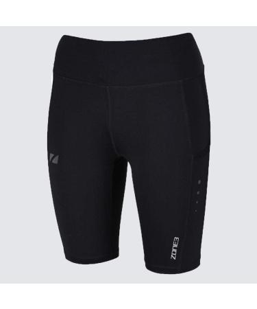 ZONE3 Women's Rx3 Medical Grade Compression Tights XS Black/Gun Metal