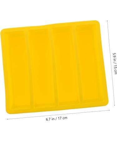 Cabilock Ice Mold Container Ice Maker Machine Silicone Ice Maker Ice Tray Small Ice Cube Mold Soft Soap Strip - Buy Online on GoSupps.com