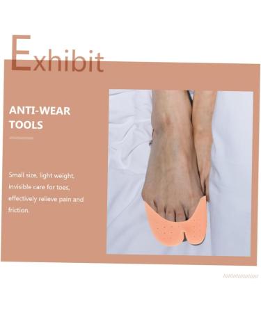 Hemoton 3 Pairs Toe Sleeve Silicone Gel Sneaker Socks - Breathable Toe Protectors for Ballet Shoes, Anti-Slip Pads for Tiptoe Cover - Buy Online on GoSupps.com