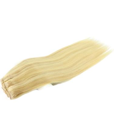 Larafona Human Hair Clip In Hair Extensions Real Natural Hair Extensions 100% Remy Hair Honey Blonde Highlights Blonde P27/613# 120g 20inch/50cm 50cm P27/613-ST - Buy Online on GoSupps.com