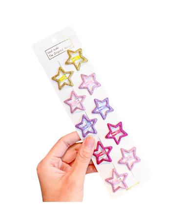 hgnxa 10/12 Pieces Cute Bangs Hair Pins Women Kid Hairgrip Headdress Barrettes Accessories Sweet Sequins Dot Hairpins 6 no paper jams