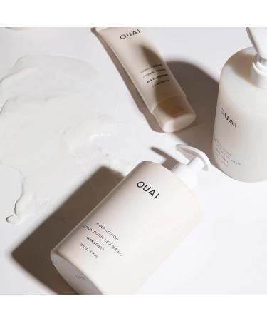 OUAI Exfoliating Hand Wash - 16 Fl Oz (Pack of 1) | Cleanses, Moisturizes, and Leaves Your Hands Smelling Amazing - Buy Online on GoSupps.com