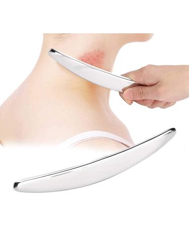 304 Stainless Steel Gua Sha Board - Acupuncture Massager Tool for Whole Body Relief | Face Neck Back & Shoulders | Reduce Tiredness & Restore Wellness - Buy Online on GoSupps.com