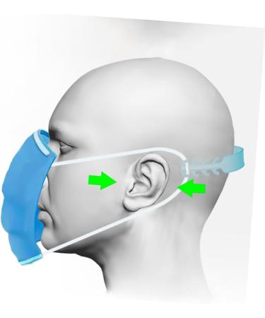 Minkissy 30 PTH Stretching Buckle for Mask Hooks & Accessories | Elastic Masking Buckles & Carpet Cleaning Tools - International Shipping - Buy Online on GoSupps.com