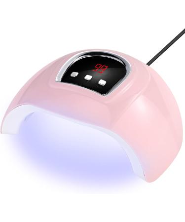 Sanon UV LED Nail Lamp 54W - Professional 18 Light Beads Gel Polish UV Nail Lamp with Auto Sensor and 3 Timer Settings - Buy Online on GoSupps.com