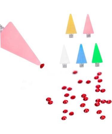 Beavorty 2 Sets Beads Picker Head Crystal Ab Rhinestones Wax Tips Drill Pen Rhinestones for Nails Double Head Nail Pen Nail Rhinestones for Acrylic Nails Nail Pen Tip Drilling Pen Replace - Buy Online on GoSupps.com