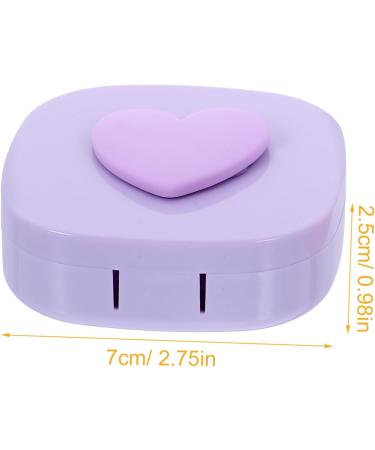 Shop Gatuida Contact Lens Travel Case | Practical Organizer & Compact Container for Easy Travel - 7.00x6.80x2.50cm - Buy Online on GoSupps.com