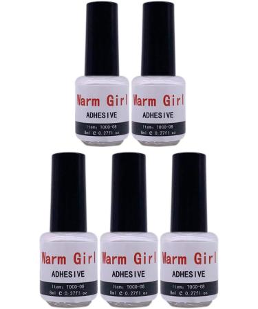 Warm Girl 2pcs Professional Nail Art Glue Set for Foil Sticker Transfer DIY Tool - Buy Online on GoSupps.com