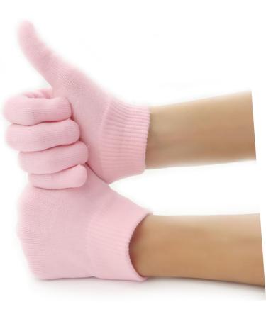 Housoutil 1 Pair Gelt Natural Gloves Cuticles Gloves Gauntlet Gloves Whiten Gloves Mittens Overnight Sleeping Gloves Spa Gloves Moisturizing Gloves Hand Muffs Essential Oil Care - Buy Online on GoSupps.com